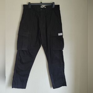 Zara Men's Dark Cargo Pants